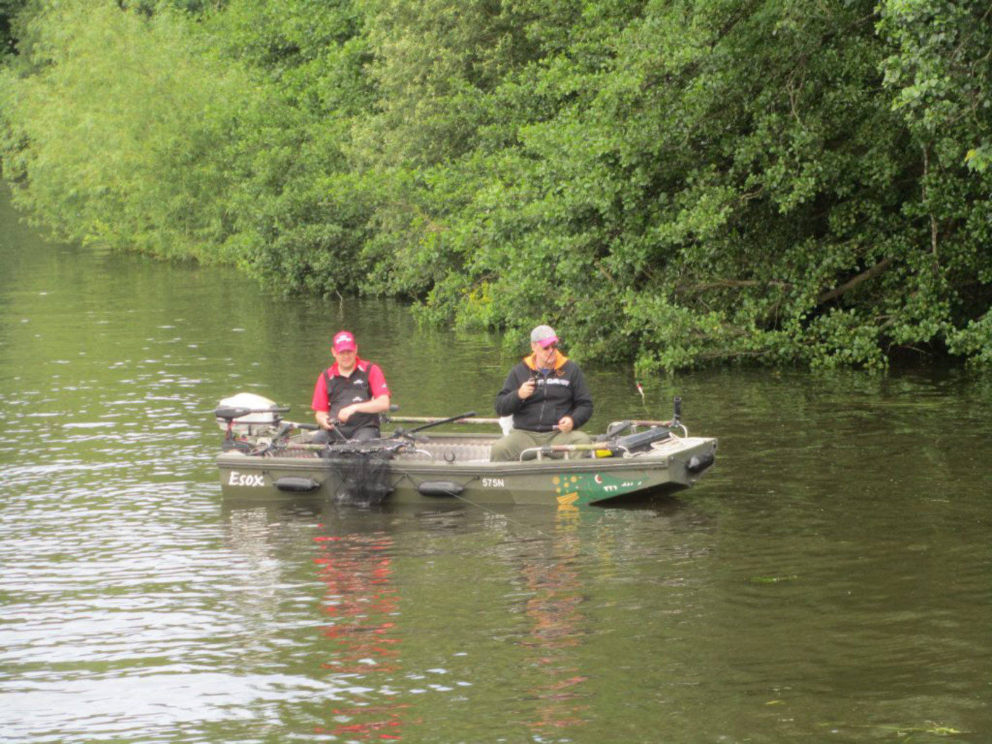 Pike fishing boat