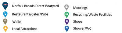 Interactive Map of the Norfolk Broads