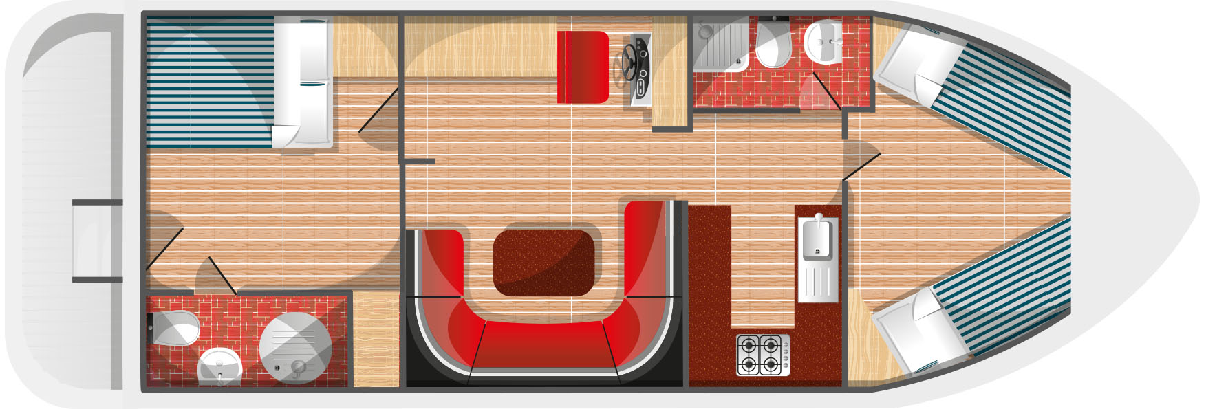 Floorplan for Fair Commodore