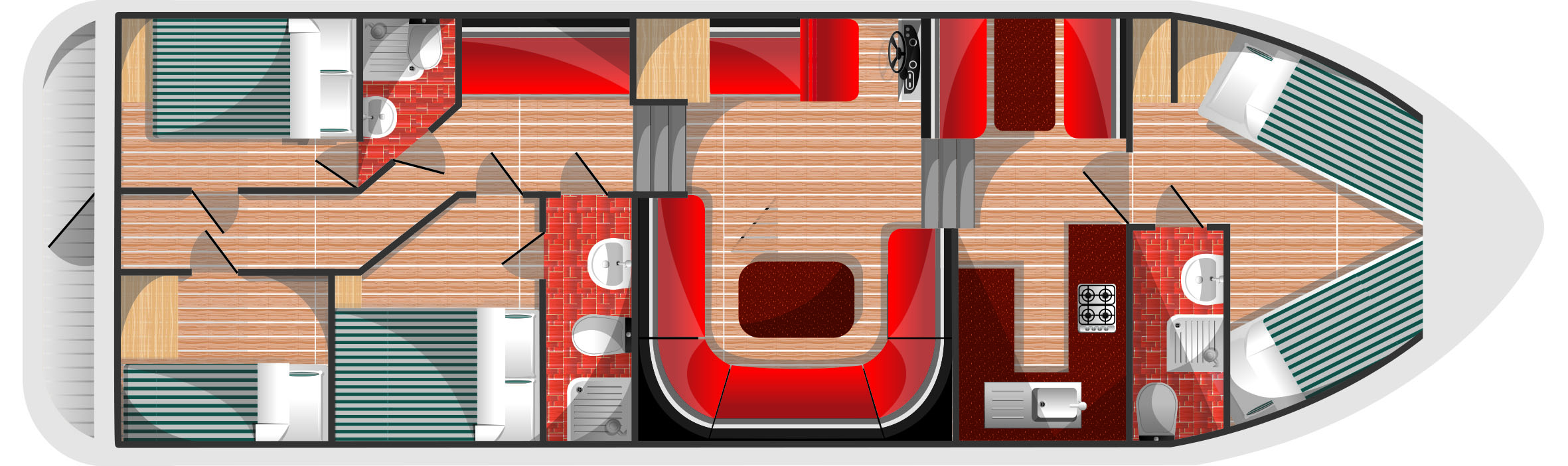 Floorplan for Fair Empress