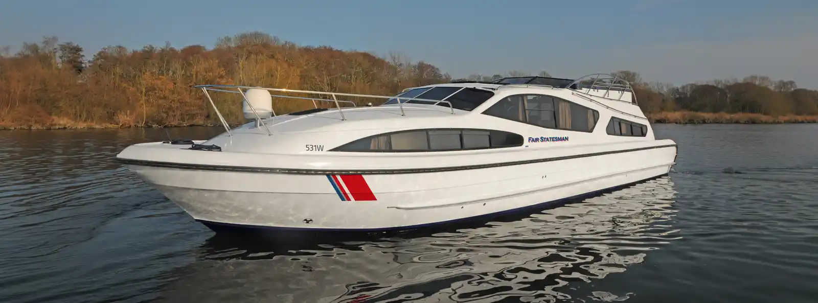Fair Statesman Cruiser on the Broads