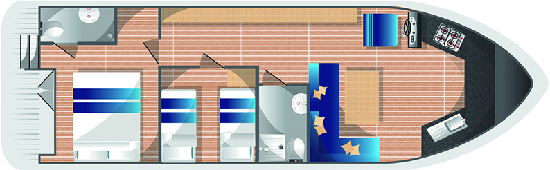 Floorplan for Fair Courier